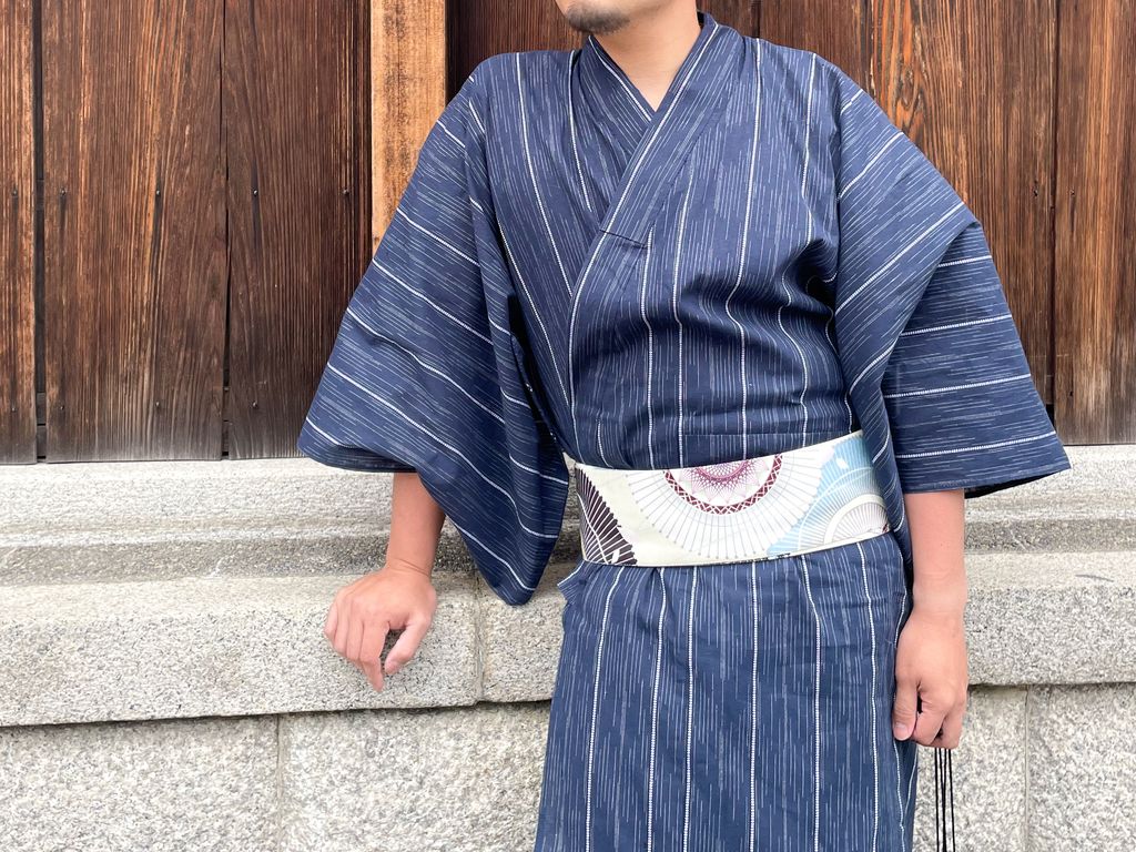メンズ浴衣プラン|WA・KKAキモノレンタルとオムスビのお店|京都|着物レンタル|浴衣レンタル|祇園祭りに浴衣で|八坂神社を浴衣でお参り